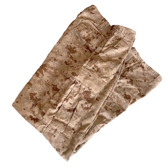 Military Issued Cargo Pants Camouflage Tan Outdoor Tactical Camping Outdoors - Picture 6 of 6